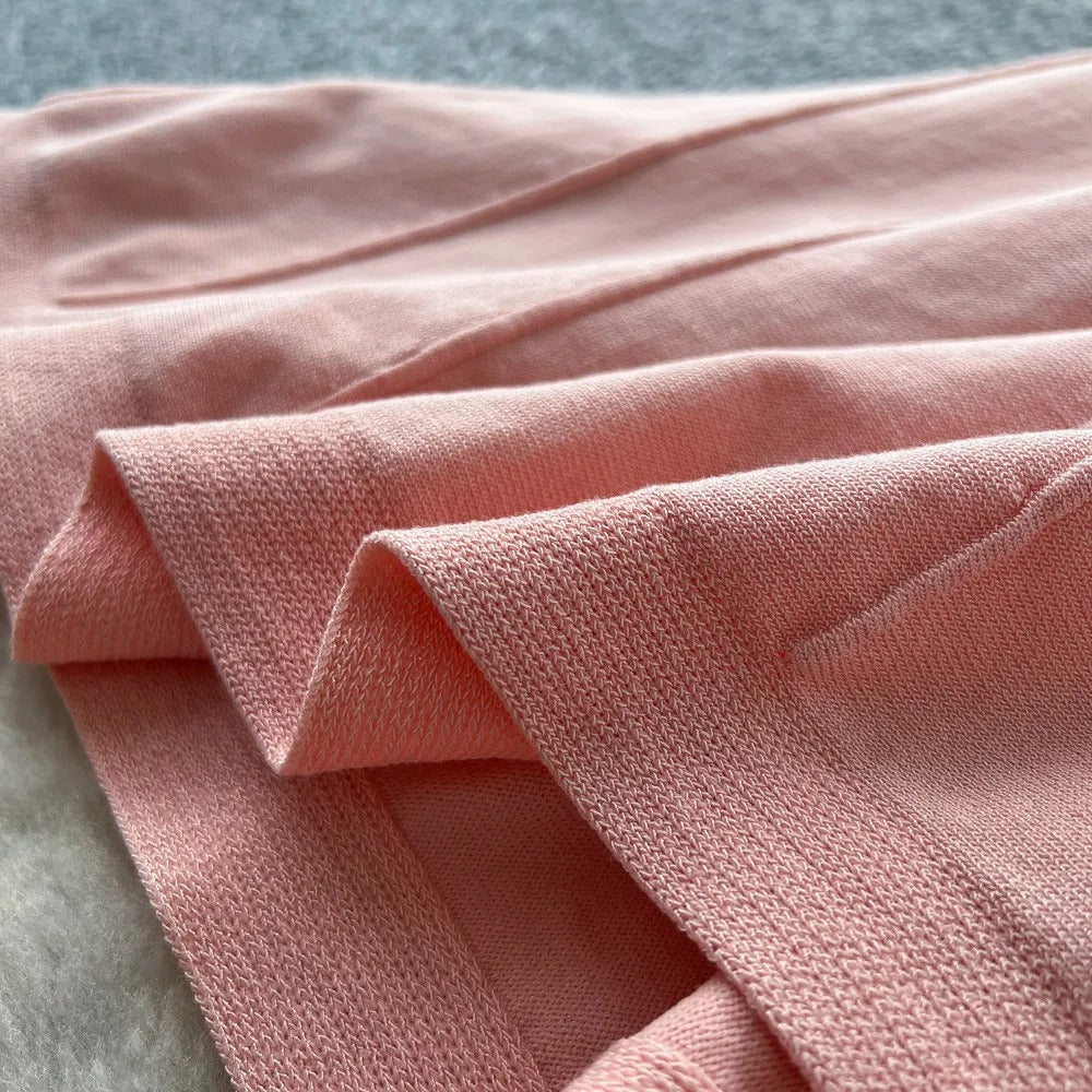 Waist folded A-line long skirt
