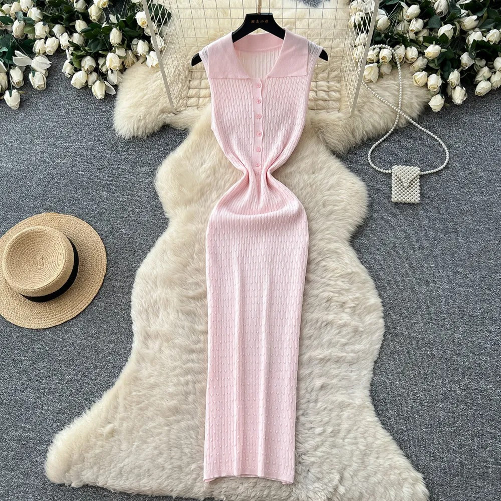 Tight waist dress