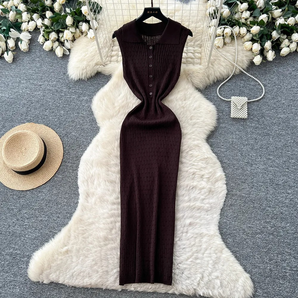 Tight waist dress