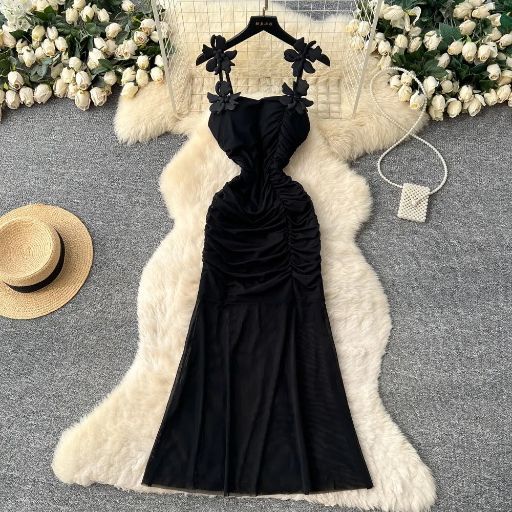 Pure Desire Wind Cream White Long Dress